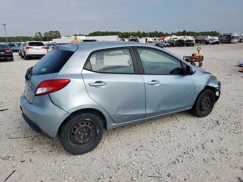 JM1DE1KY8D0171080 - 2013 MAZDA MAZDA2 فضي صورة 3