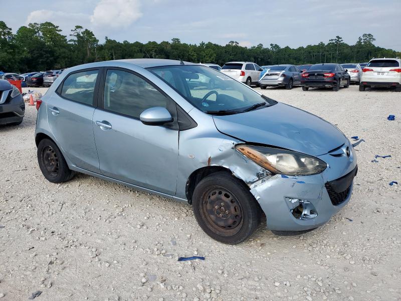 JM1DE1KY8D0171080 - 2013 MAZDA MAZDA2 فضي صورة 4