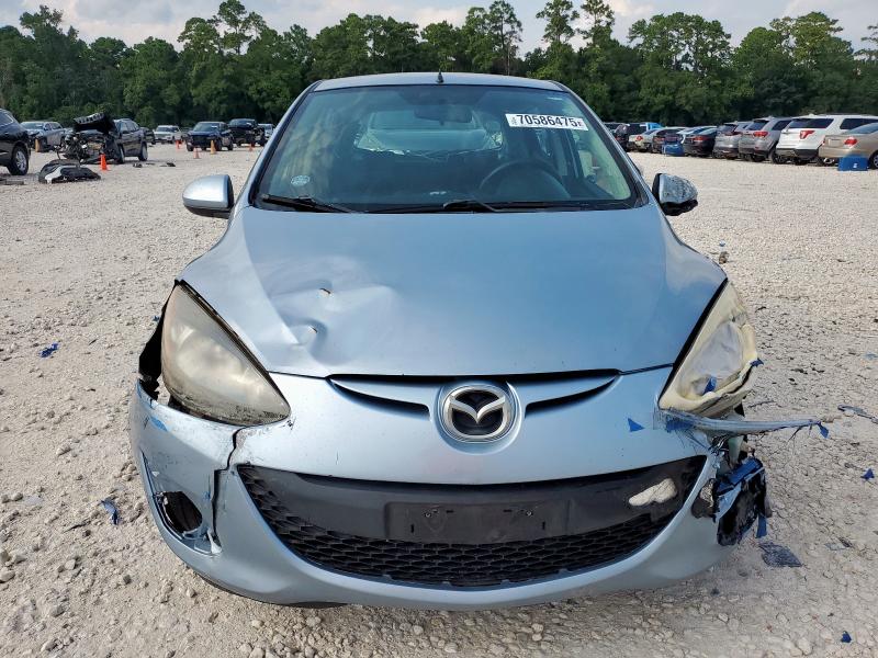 JM1DE1KY8D0171080 - 2013 MAZDA MAZDA2 فضي صورة 5