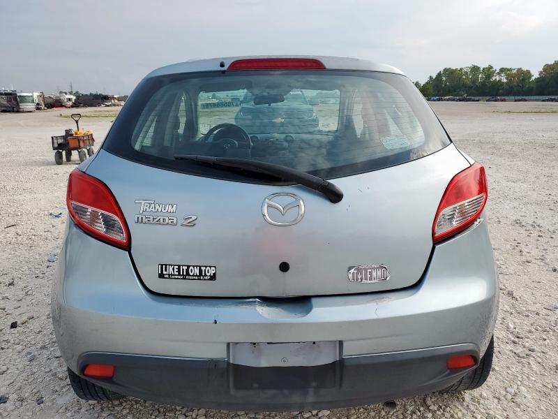 JM1DE1KY8D0171080 - 2013 MAZDA MAZDA2 فضي صورة 6