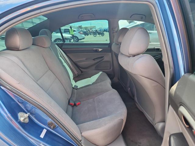 1HGFA16518L015666 - 2008 HONDA CIVIC LX Կապույտ լուսանկար 10