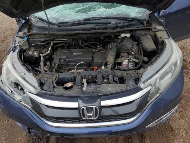 2HKRM4H7XGH607637 - 2016 HONDA CR-V EXL BLUE photo 12