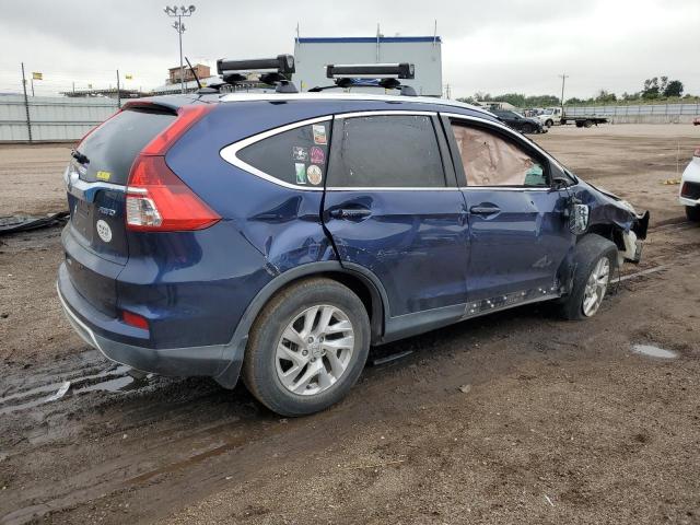 2HKRM4H7XGH607637 - 2016 HONDA CR-V EXL BLUE photo 3