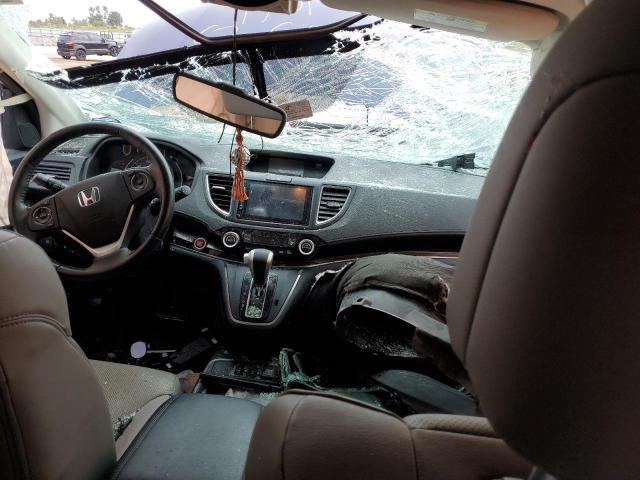 2HKRM4H7XGH607637 - 2016 HONDA CR-V EXL BLUE photo 8