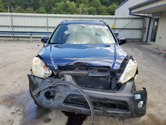 JHLRD78856C043547 - 2006 HONDA CR-V EX BLUE photo 5