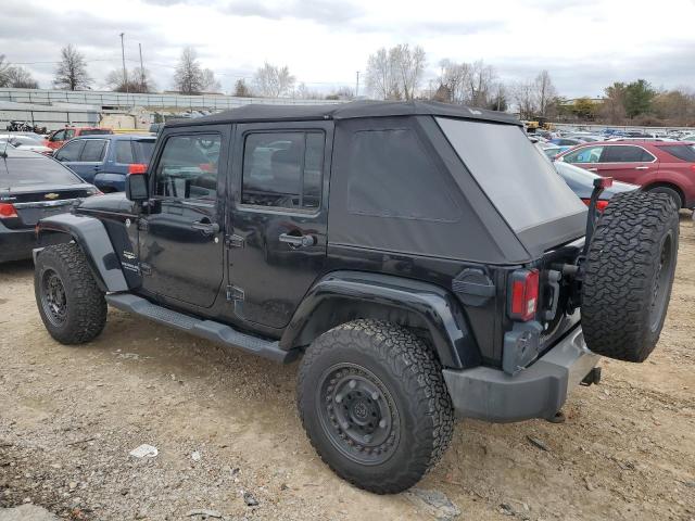 1C4BJWEG5CL117428 - 2012 JEEP WRANGLER U SAHARA BLACK photo 2