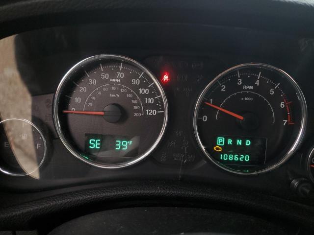 1C4BJWEG5CL117428 - 2012 JEEP WRANGLER U SAHARA BLACK photo 9