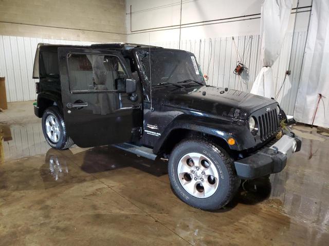 1C4BJWEG3DL506392 - 2013 JEEP WRANGLER U SAHARA BLACK photo 4