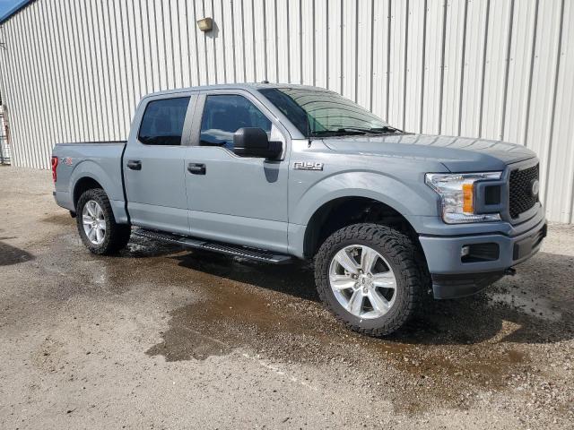 1FTEW1E58KFA92263 - 2019 FORD F150 SUPERCREW GRAY photo 4