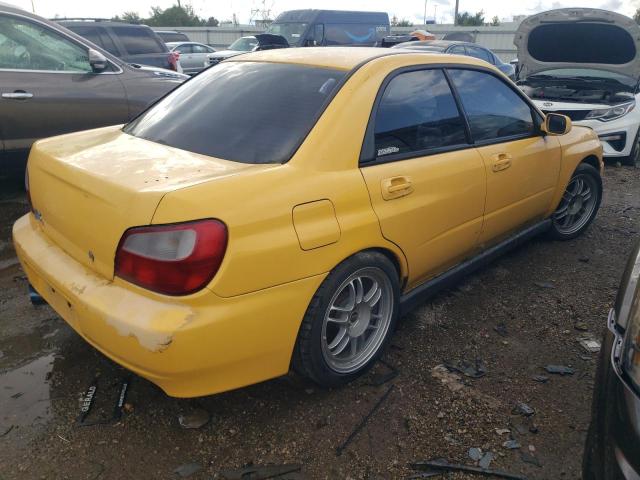 JF1GD29663G504527 - 2003 SUBARU IMPREZA WRX YELLOW photo 3