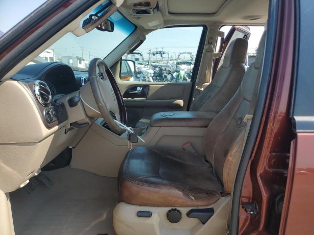 1FMFU18586LA94961 - 2006 FORD EXPEDITION EDDIE BAUER MAROON photo 7