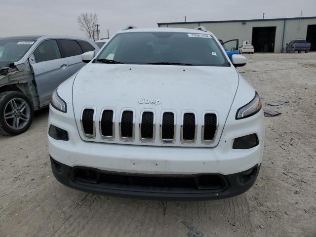 1C4PJMCB6EW178032 - 2014 JEEP CHEROKEE LATITUDE WHITE photo 5