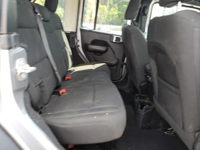 1C4HJXDG8LW229236 - 2020 JEEP WRANGLER UNLIMITED SPORT 银色 照片 11