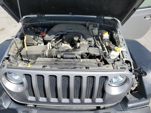 1C4HJXDG8LW229236 - 2020 JEEP WRANGLER UNLIMITED SPORT 银色 照片 12