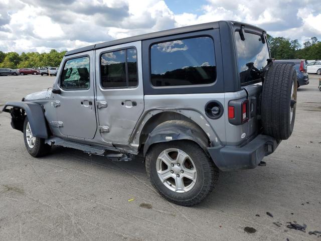 1C4HJXDG8LW229236 - 2020 JEEP WRANGLER UNLIMITED SPORT 银色 照片 2