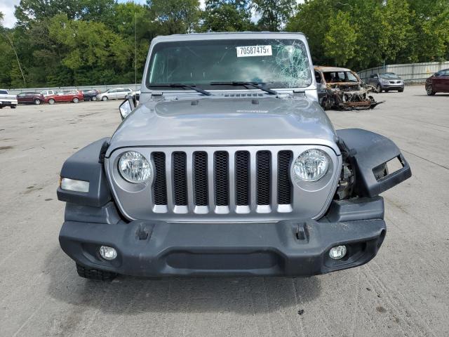 1C4HJXDG8LW229236 - 2020 JEEP WRANGLER UNLIMITED SPORT 银色 照片 5