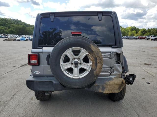 1C4HJXDG8LW229236 - 2020 JEEP WRANGLER UNLIMITED SPORT 银色 照片 6