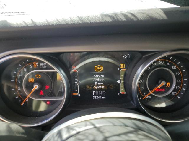 1C4HJXDG8LW229236 - 2020 JEEP WRANGLER UNLIMITED SPORT 银色 照片 9