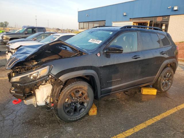 1C4PJMBX9ND504883 - 2022 JEEP CHEROKEE TRAILHAWK BLACK photo 1