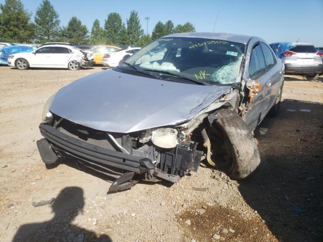 1C3AL46X14N225421 - 2004 CHRYSLER SEBRING LX SILVER photo 2