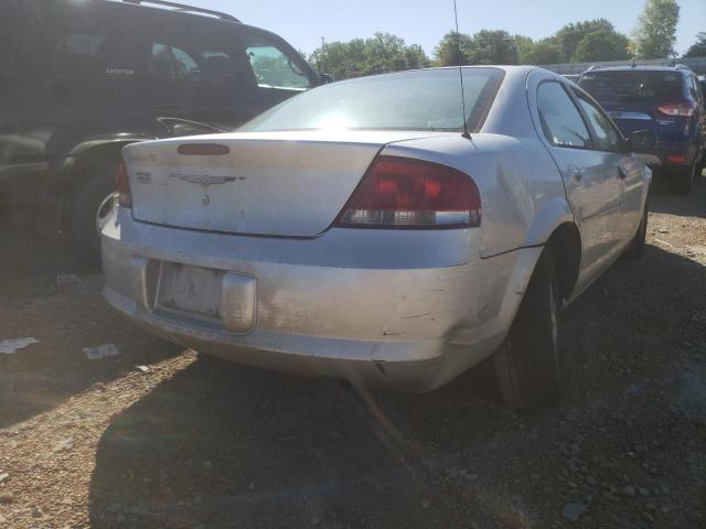 1C3AL46X14N225421 - 2004 CHRYSLER SEBRING LX SILVER photo 4