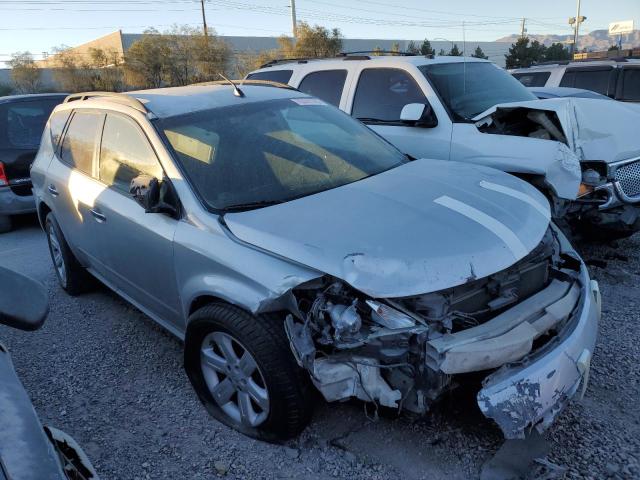 JN8AZ08W06W551056 - 2006 NISSAN MURANO SL SILVER photo 4