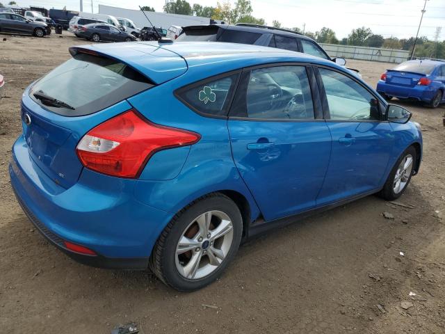 1FADP3K25DL203067 - 2013 FORD FOCUS SE BLUE photo 3