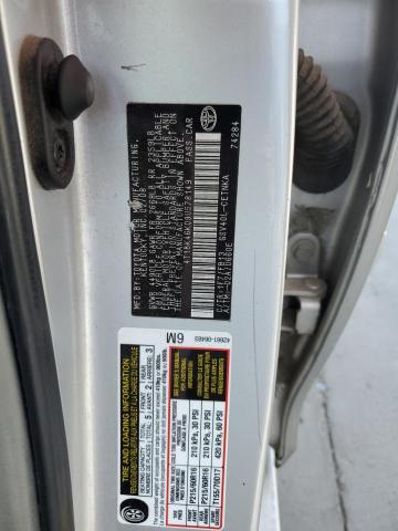 4T1BK46K09U578149 - 2009 TOYOTA CAMRY SE SILVER photo 12