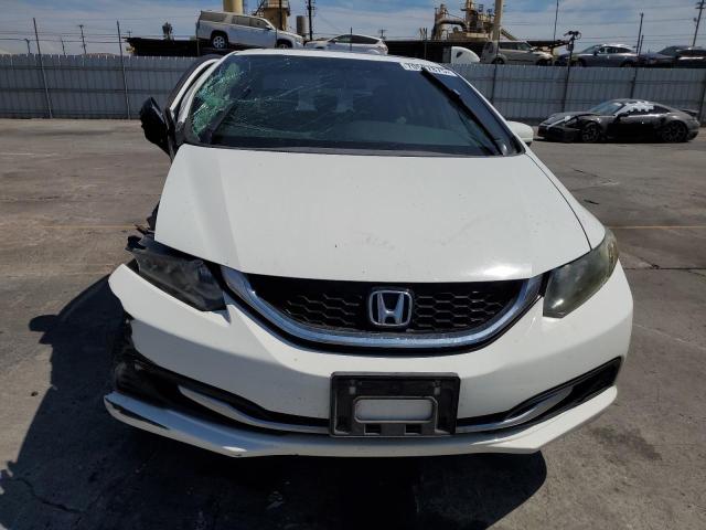 19XFB2F84EE234394 - 2014 HONDA CIVIC EX WHITE photo 5
