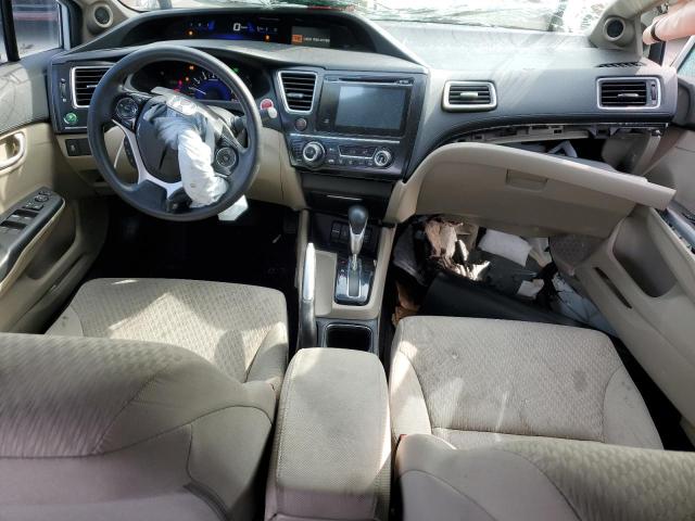 19XFB2F84EE234394 - 2014 HONDA CIVIC EX WHITE photo 8