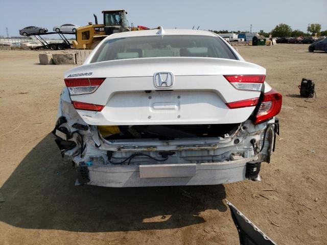 1HGCV1F6XJA160240 - 2018 HONDA ACCORD EXL WHITE photo 6