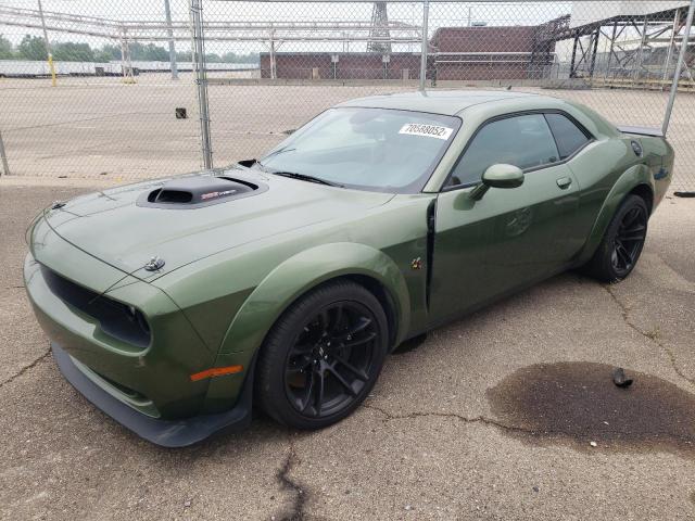2C3CDZFJ7NH163922 - 2022 DODGE CHALLENGER R/T SCAT PACK GREEN photo 1