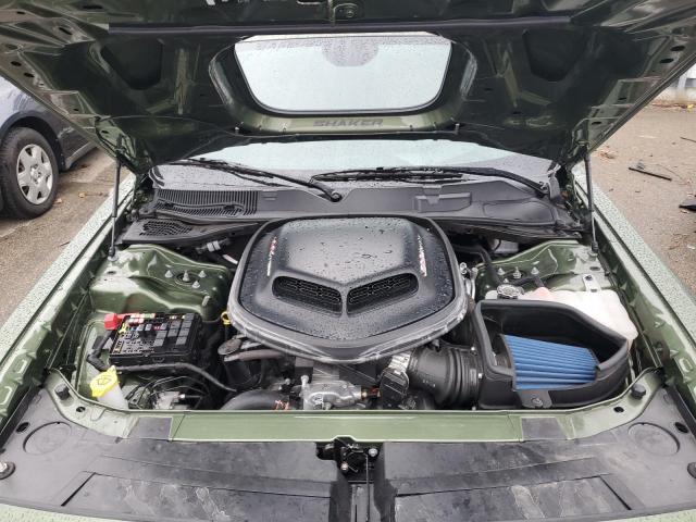 2C3CDZFJ7NH163922 - 2022 DODGE CHALLENGER R/T SCAT PACK GREEN photo 11