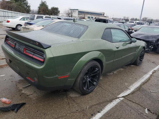 2C3CDZFJ7NH163922 - 2022 DODGE CHALLENGER R/T SCAT PACK GREEN photo 3