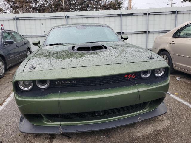 2C3CDZFJ7NH163922 - 2022 DODGE CHALLENGER R/T SCAT PACK GREEN photo 5