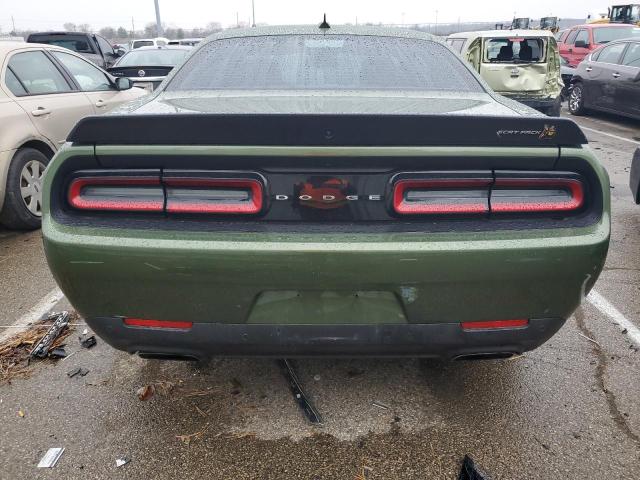 2C3CDZFJ7NH163922 - 2022 DODGE CHALLENGER R/T SCAT PACK GREEN photo 6