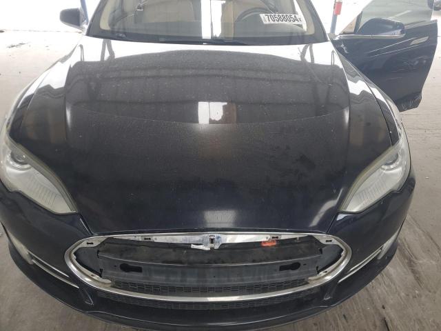 5YJSA1CG2DFP06415 - 2013 TESLA MODEL S BLUE photo 11