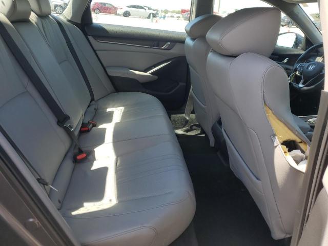 1HGCV1F50JA025954 - 2018 HONDA ACCORD EXL GRAY photo 10