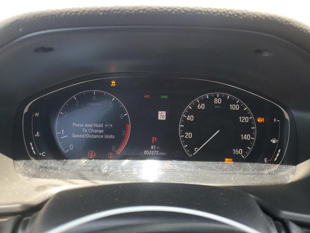 1HGCV1F50JA025954 - 2018 HONDA ACCORD EXL GRAY photo 9