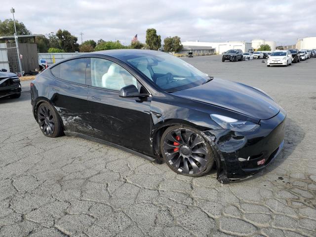 7SAYGDEF1RF166208 - 2024 TESLA MODEL Y BLACK photo 4