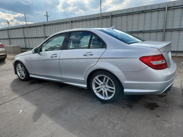 WDDGF8BB7CR207985 - 2012 MERCEDES-BENZ C 300 4MATIC SILVER photo 2