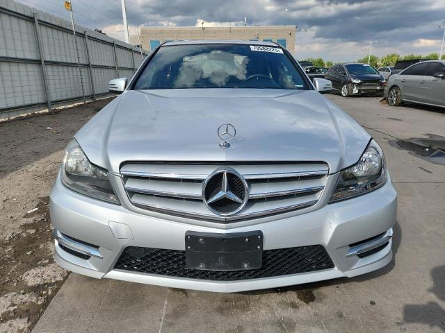 WDDGF8BB7CR207985 - 2012 MERCEDES-BENZ C 300 4MATIC SILVER photo 5