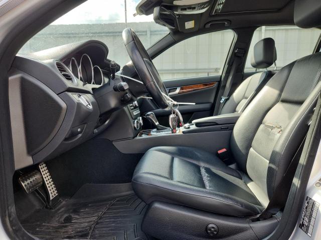 WDDGF8BB7CR207985 - 2012 MERCEDES-BENZ C 300 4MATIC SILVER photo 7