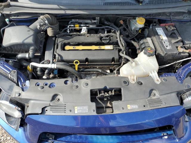 1G1JC5SG7D4157910 - 2013 CHEVROLET SONIC LT BLUE photo 11