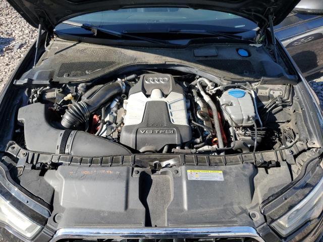 WAUHGAFC4CN123312 - 2012 AUDI A6 PRESTIGE შავი ფოტო 11