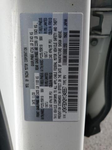 JM3KFBDM2M1346557 - 2021 MAZDA CX-5 GRAND TOURING WHITE photo 13