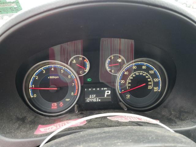 JS2YB5A37C6304274 - 2012 SUZUKI SX4 BLACK photo 9
