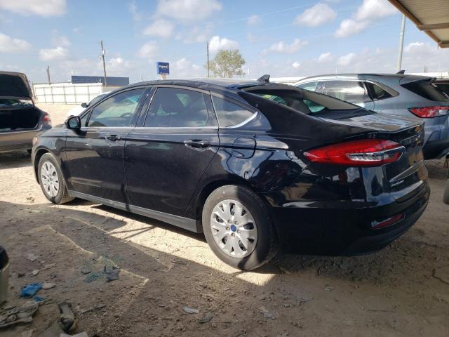 3FA6P0G78LR257457 - 2020 FORD FUSION S BLACK photo 2