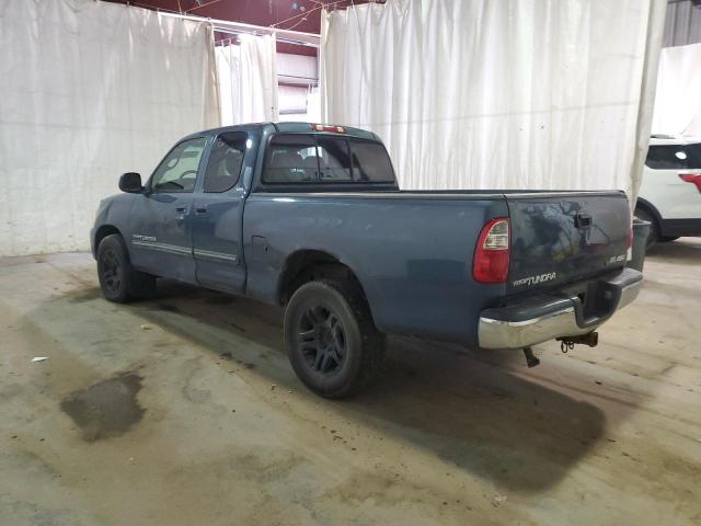 5TBBT44155S458205 - 2005 TOYOTA TUNDRA ACCESS CAB SR5 BLUE photo 2