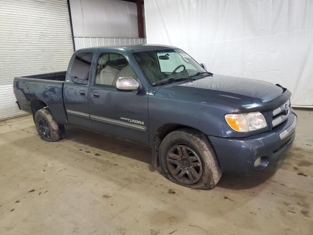 5TBBT44155S458205 - 2005 TOYOTA TUNDRA ACCESS CAB SR5 BLUE photo 4